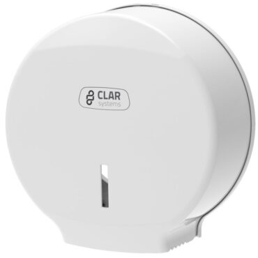 TOILET PAPER ROLL DISPENSER WHITE, P3000PB-A, CLAR SYSTEM