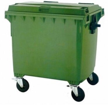 PLASTIC DUST BIN 1100LTRS, GREEN,ZF-1100A, GCCE