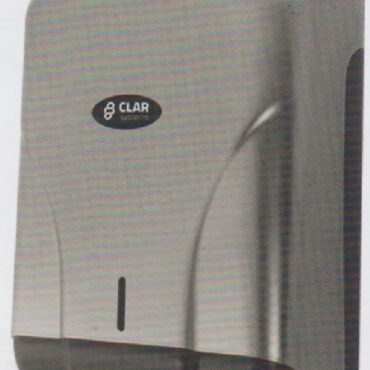 FOLDED TOWEL DISPENSER TRENDY LIQUID STEEL PAINT, T6500PP-A, CLAR SYSTEM