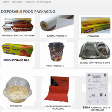 16. Disposable Food Packaging