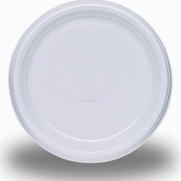 ROUND PLAST 18CM PP PLAIN, 500PCS/CTN, SANTA,  6291107491820