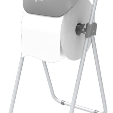FLOOR INDUTRIAL TOWEL ROLL PAPER DISPENSER GREY, PB0300T, CLAR SYSTEM