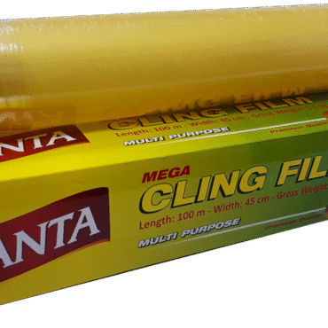 CLING FILM 30CM X 300MTRS 1.600KG, 1X1ROLL, SANTA, 6291107491219