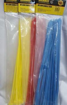 CABLE TIES (BLUE, YELLOW, RED) DN6020001
