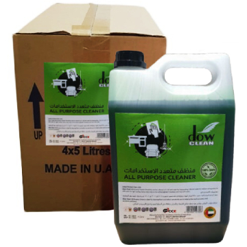 DOW CLEAN ALL PURPOSE CLEANER (APPLE), 4X5 LTRS, 6297000771571