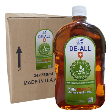 DOW CLEAN DE ALL DISINFECTANT CLEANER, 24 X 750ML, 6297000771779