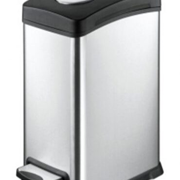 DUST BIN 8L PP LID& LINER S-S, EKO, EK9228MT, 6951800613003