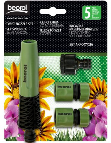 5 PIECE TWIST NOZZLE SET, CODE - 8606007999082