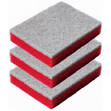 Sponge scouring pad 3pcs/pck, H130028, 6959125704161