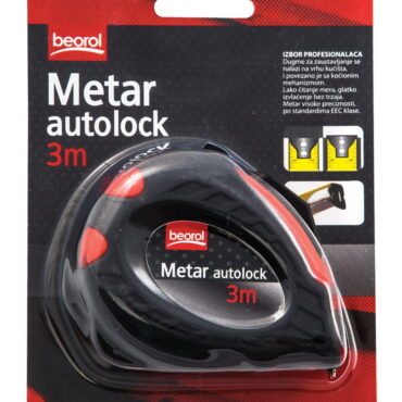 MEASURING TAPE 10 FT / 3M AUTOLOCK, CODE - 8606106732054