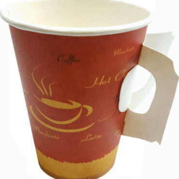 PAPER CUP 7OZ WITH HANDLE STANDARD DESIGN, AD-PC004-7OZ, 1000PCS/CTN, 111101245