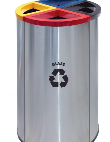 RECYCLE BIN 4 IN 1 DIM:320L X 390W X760H MM WEIGHT:10KG-PC CAPACITY:37 LTR, 111101172
