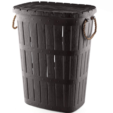 LAUNDRY BASKET HAMPER WITH A ROPE 62L, TP468-27