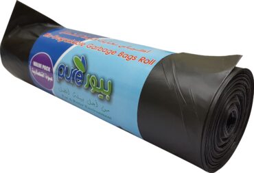 HDPE VIRGIN BIO DEGRADABLE GARBAGE BAGS ROLL, 105CMX125CM, 67GAL, 10BAGS/ROLL, 1X1ROLL, 6297000197395