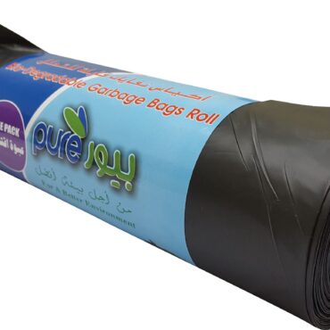 HDPE VIRGIN BIO DEGRADABLE GARBAGE BAGS ROLL 80CMX110CM, 45GAL, 20BAGS/ROLL, 1X1ROLL, 6297000197388