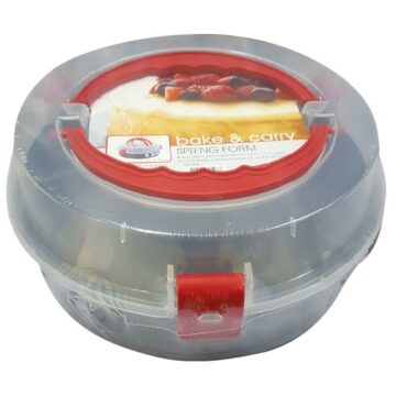 30C SPRING FORM WITH NON STICK COATING AND PLASTIC LID, 28CM, 806574795966
