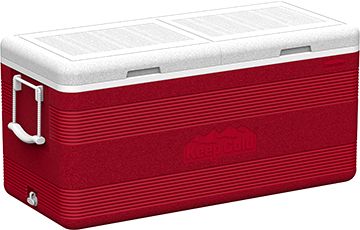KEEP COOL DELUXE ICEBOX, 144.4L, 103X47X48CM, (RED), 6291048028864