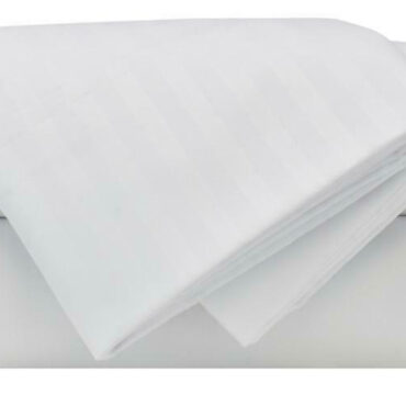 FLAT BEDSHEET, T600, STRIPE, 12MM, 280X300, T600280