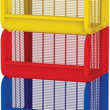 Storage Cart with Wheels, Mixed Color, 40 x 30 x 72 cm, IFHHST369