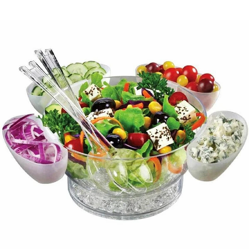 Chilled serving bowls best sale