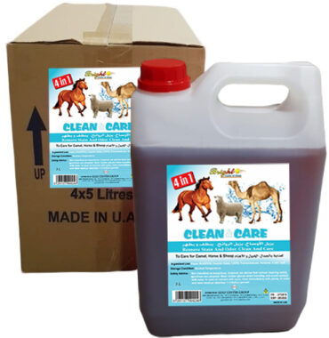 BRIGHT SHAMPOO AND DISINFECTANT FOR PETS, 4X5LTRS, 6291107490090