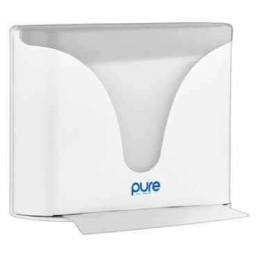 Fold Paper Towel Dispenser, White, Pure Ital-Hygiene, 303368