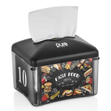 Fold Napkin Dispenser With Advertising display, 303409