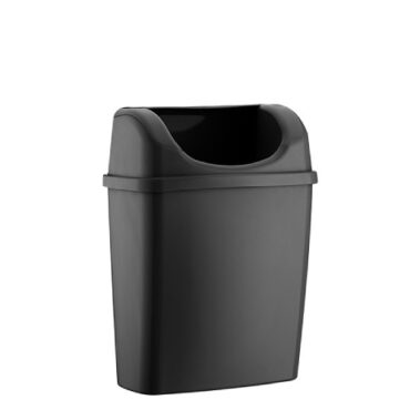 6L Wall Mount Dust bin, Black, 603304